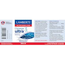 Lamberts Omega 3 Ultra Pure Fish Oil 1300mg 60 Casps