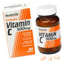 HEALTH AID - Vitamin C 500mg Μασώμενη 60 tabs