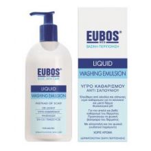 Eubos Liquid Blue Υγρό καθαρισμού, για τον καθημερινό καθαρισμό και την περιποίηση προσώπου και σώματος 400ml