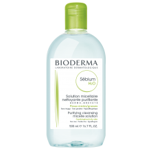 Bioderma Sebium  H2O Purifying Cleansing Micelle Solution 500ml