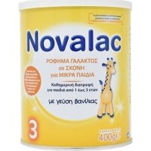 Novalac Γάλα σε Σκόνη 3 12m+ 400gr