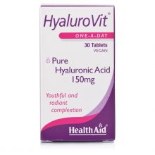 Healthaid - Υαλουρονικό οξύ για νεανικό & λαμπερό δέρμα 30 ταμπλέτες